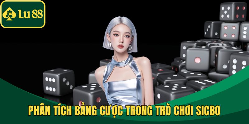 Phân tích bảng cược trong trò chơi Sicbo