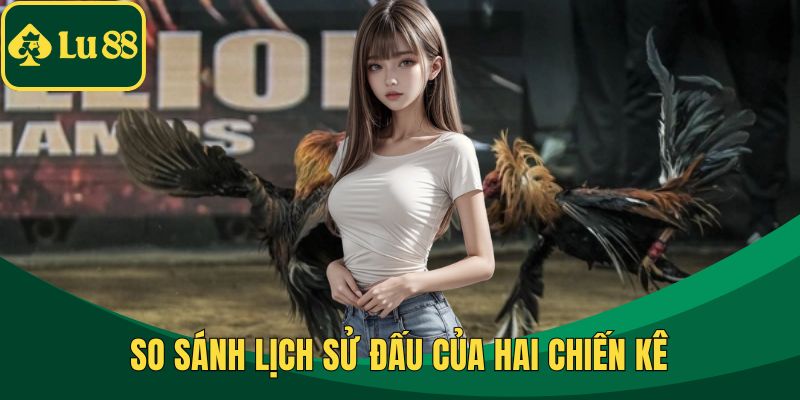 So sánh lịch sử đấu của hai chiến kê