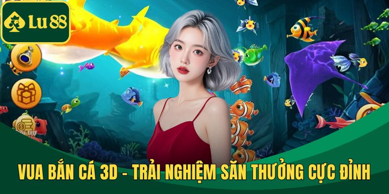 Vua Bắn Cá 3D – Trải Nghiệm Săn Thưởng Cực Đỉnh, Hệ Số Khủng